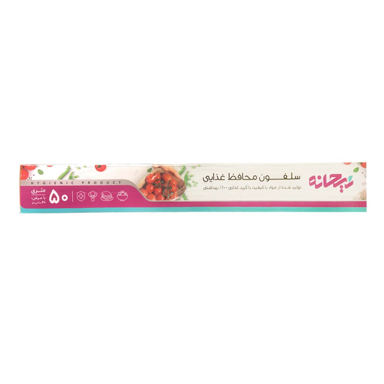 سلفون ریحانه مدل 1221 رول 50 متری