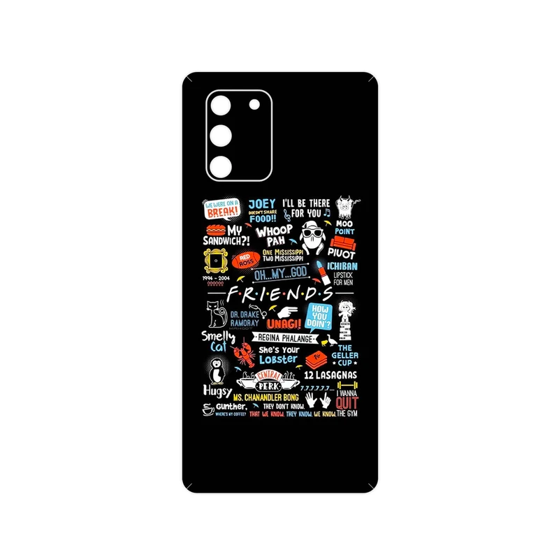 برچسب پوششی ماهوت مدل Friends 2 مناسب برای گوشی موبایل سامسونگ Galaxy S10 Lite