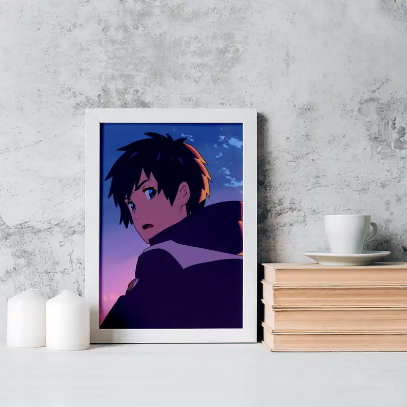 تابلو خندالو مدل تاکی تاچیبانا انیمه یورنیم نام تو کد 16277