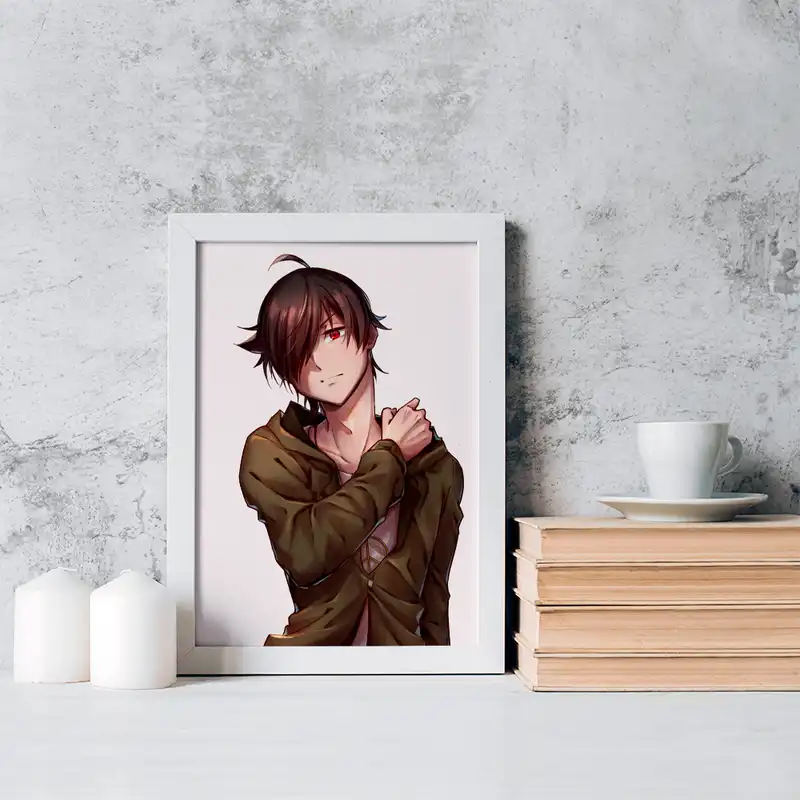 تابلو خندالو مدل آراراگی کویومی انیمه مونوگاتاری کد 16212