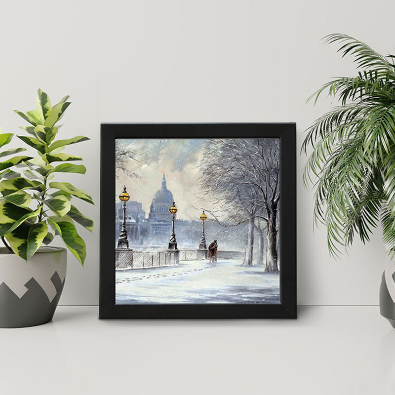 تابلو طرح برف مدل EP87