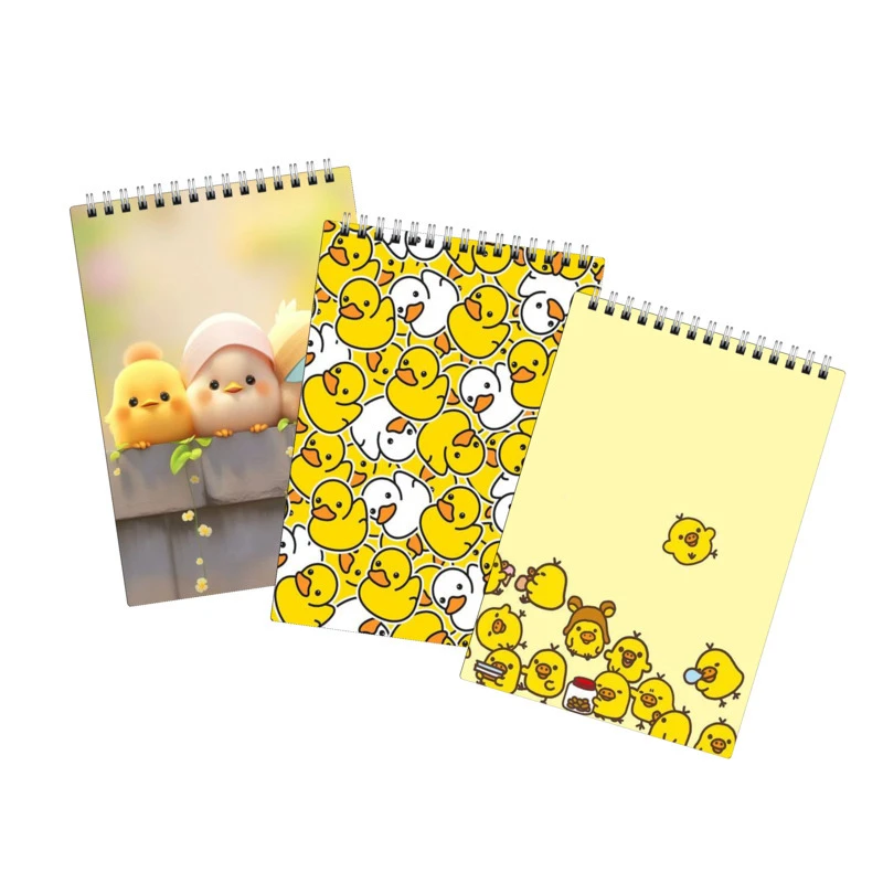 دفتر نقاشی 40 برگ لالالی لو طرح جوجه کیوت کد 9 مجموعه 3 عددی