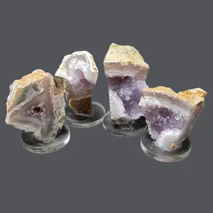 سنگ راف مدل آمیتیست بسته 4 عددی