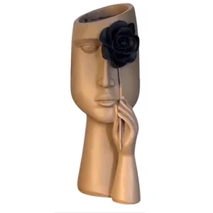 گلدان مدل چهره طرح گلرخ