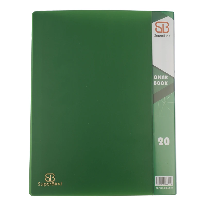 کلر بوک سوپر بایند مدل 20 برگ کد cb-A4 20	