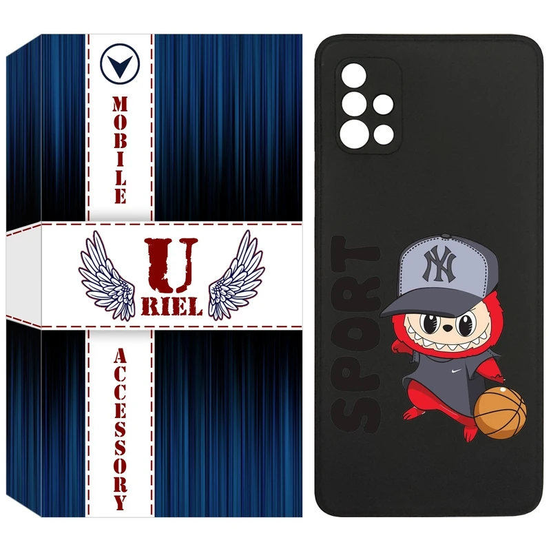 کاور یوریل مدل KSH کد 148 طرح عروسک لبوبو مناسب برای گوشی موبایل سامسونگ Galaxy A51