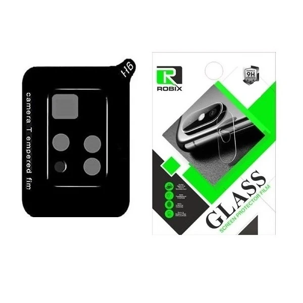 محافظ لنز دوربین شیشه ای روبیکس مدل 3D سه بعدی مناسب برای گوشی موبایل شیائومی POCO M4 pro 5G