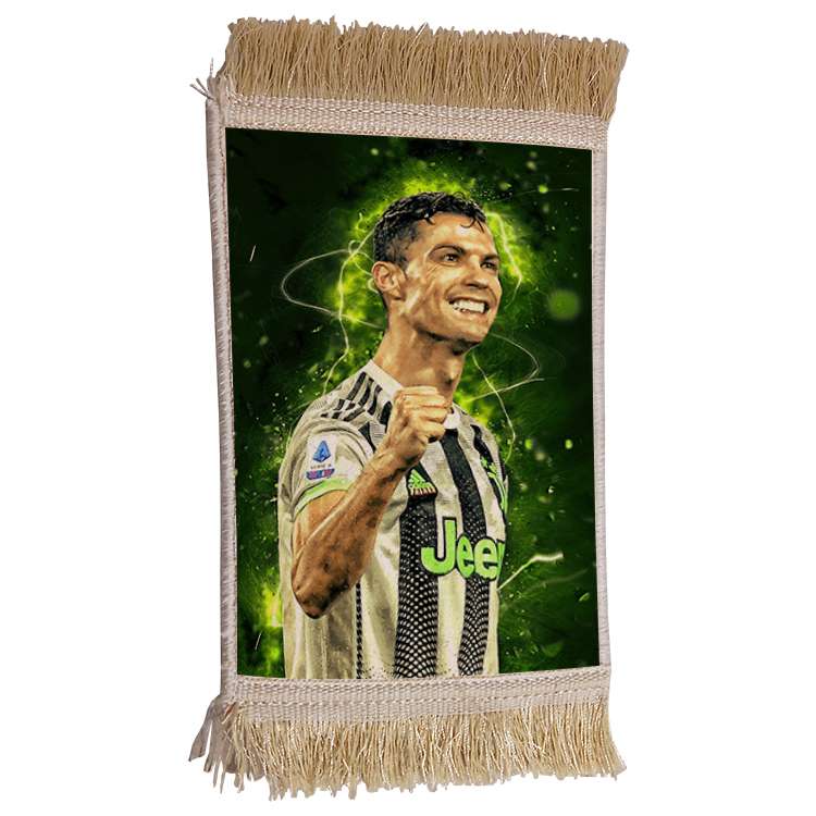 فرش ماشینی دیوارکوب مدل رونالدو کد 373