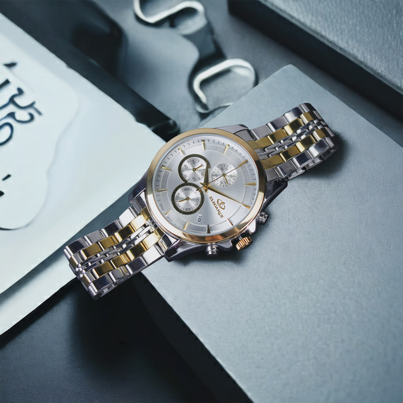 ساعت مچی عقربهای مردانه کوارتز الگنگس مدل CMS7392