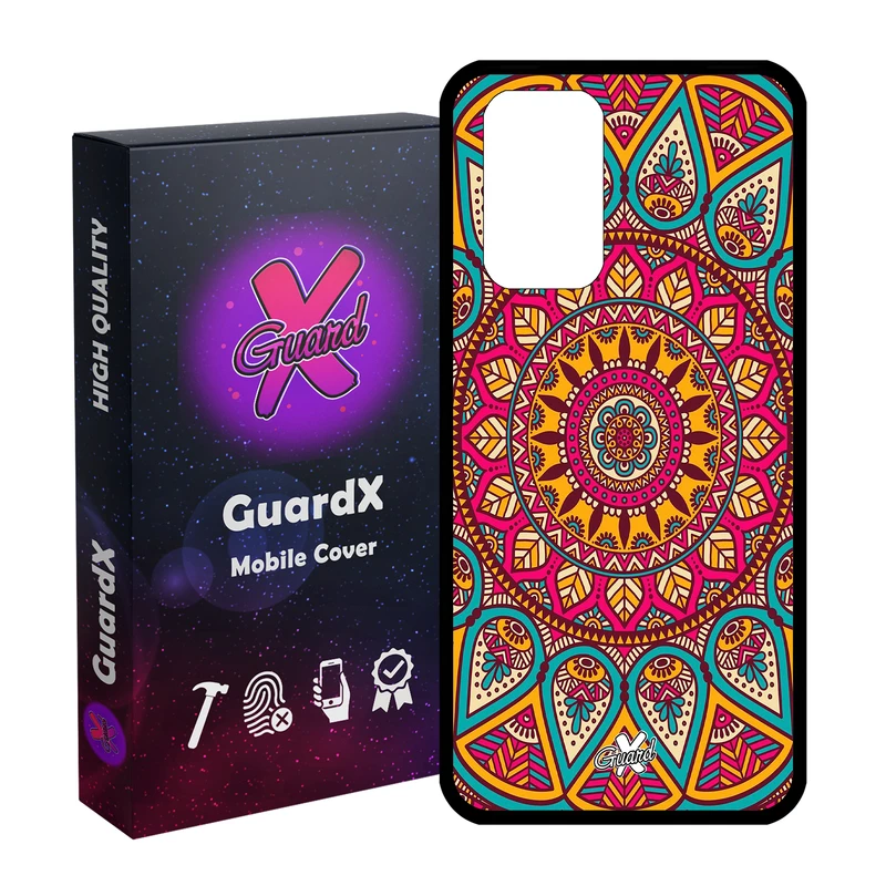 کاور گارد ایکس طرح Mandala مدل Glass10131 مناسب برای گوشی موبایل شیائومی Redmi Note 10 Pro / Note 10 Pro Max