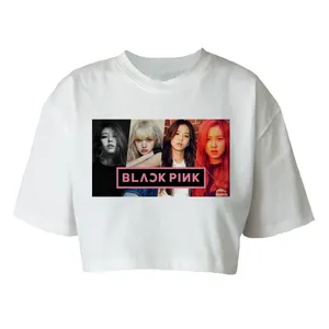 کراپ‌تاپ آستین کوتاه زنانه کد  s 49