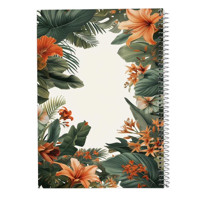 دفتر لیست خرید 50 برگ مدوپد مدل گل کد DF13928