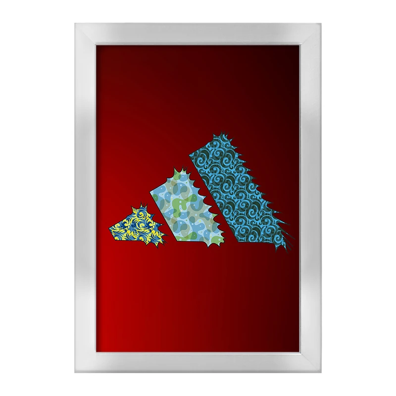 تابلو خندالو طرح آدیداس (Adidas) کد 36962