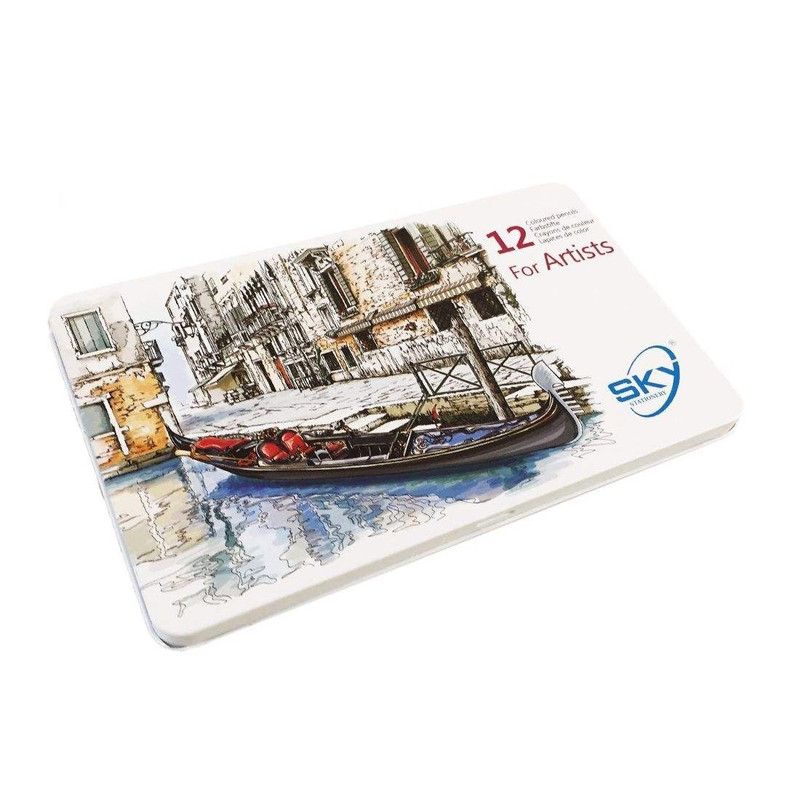 مداد رنگی 12 رنگ اسکای مدل Artists کد 200