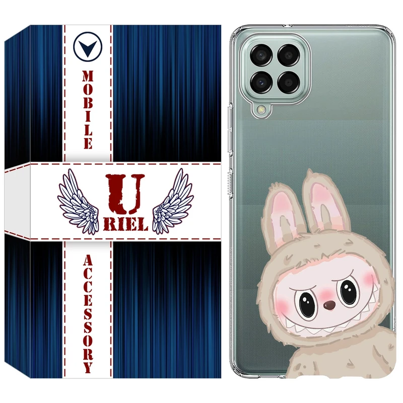 کاور یوریل مدل Clear کد 119 طرح لبوبو Labubu مناسب برای گوشی موبایل سامسونگ Galaxy A12 / A12 Nacho / M12