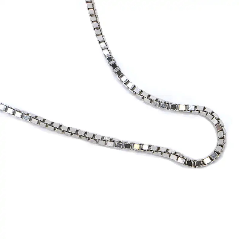 زنجیر نقره زنانه مدل ونزی کد NS068