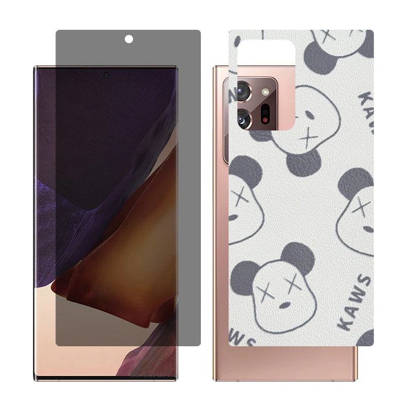 محافظ صفحه نمایش حریم شخصی گلس مدل Together مناسب برای گوشی موبایل سامسونگ Galaxy Note20 Ultra 5G به همراه برچسب پوششی پشت گوشی