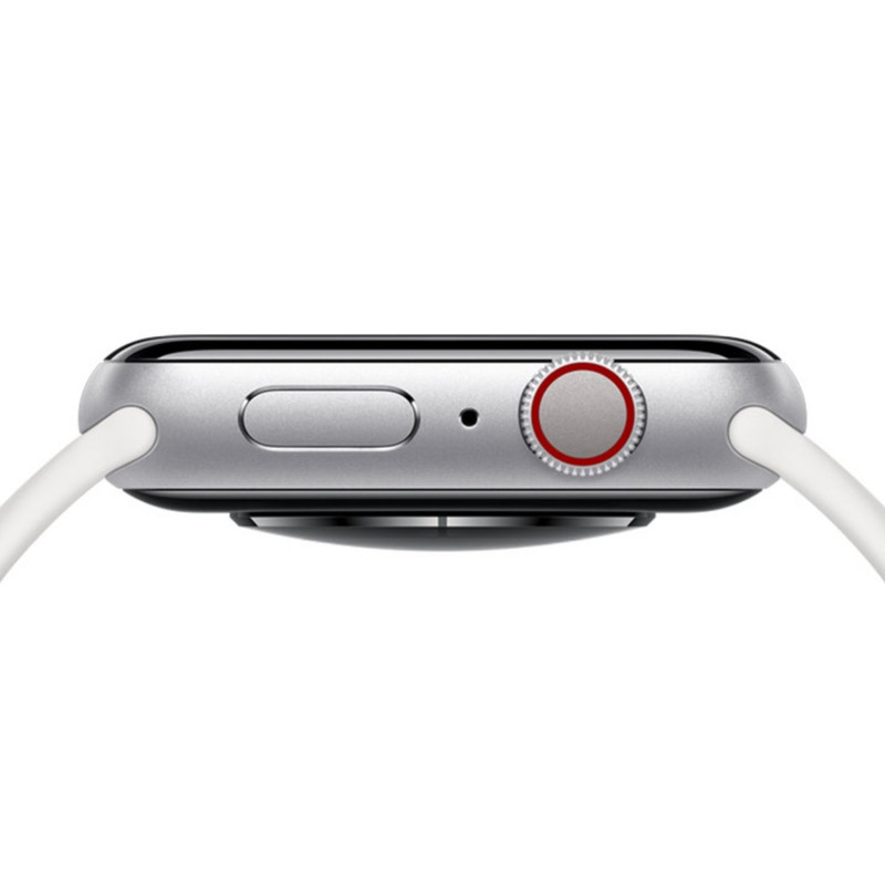 ساعت هوشمند 42 میلی‌متری اپل مدل Watch Series 12 Aluminum Case با بند سیلیکونی، سازگار با iOS 27 و بالاتر