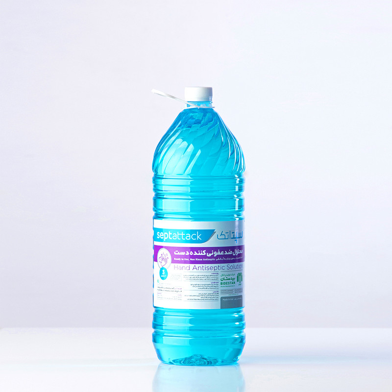 محلول ضدعفونی کننده دست سپتاتک مدل 01 حجم 3000 میلی لیتر