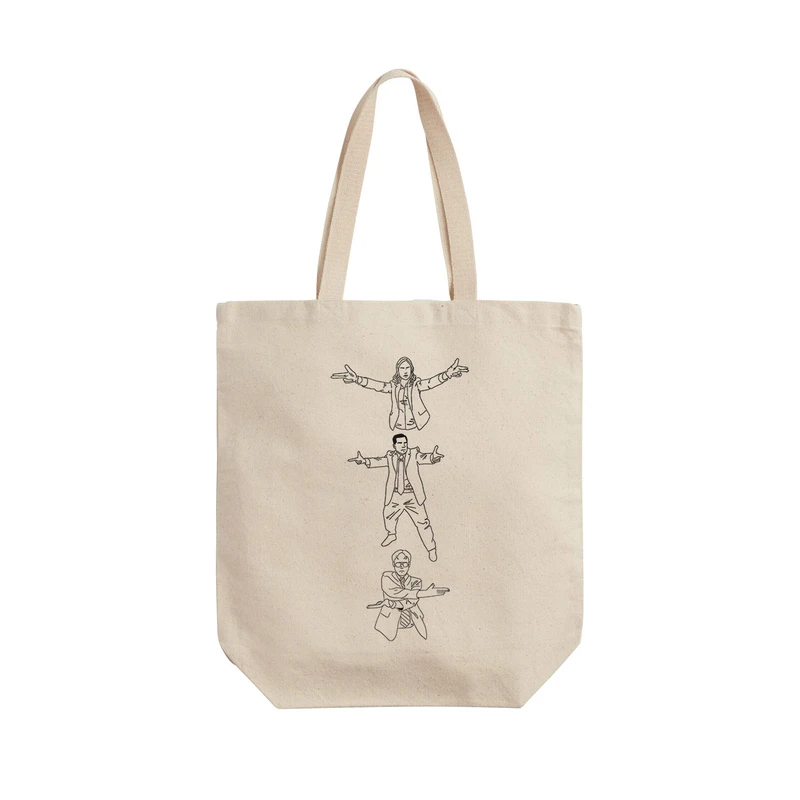 ساک خرید ترمه طراحان ایده مدل سریال آفیس کد cfp2399 - L