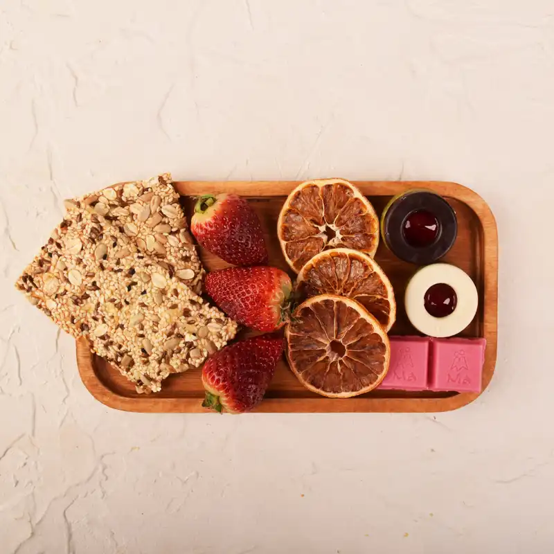 دیس چوبی مدل مستطیل کد 3