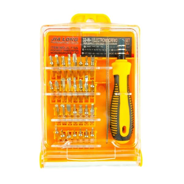 مجموعه 32 عددی سری پیچ گوشتی جیا لانگ مدل mab.0022