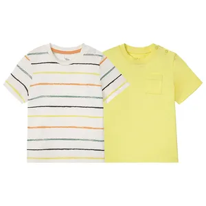 تی شرت آستین کوتاه پسرانه لوپیلو مدل FAMO مجموعه دو عددی