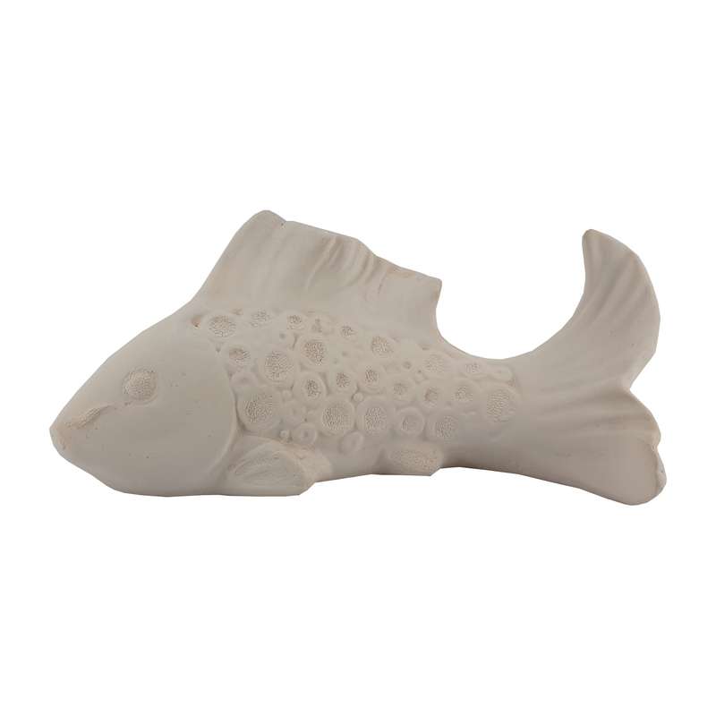 مجسمه سرامیکی خام مدل ماهی کد FISH100