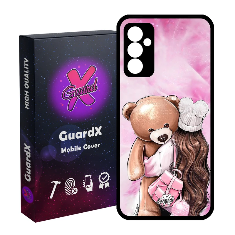 کاور گارد ایکس طرح Girl مدل Glass10088 مناسب برای گوشی موبایل سامسونگ Galaxy A34 / A34 5G