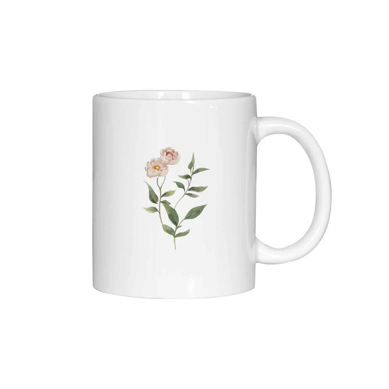 ماگ ژالینو طرح گل کد 001