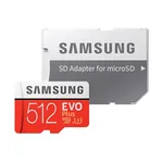 کارت حافظه microSDXC سامسونگ مدل Evo Plus کلاس 10 استاندارد UHS-I U3 سرعت 100MBps ظرفیت 512 گیگابایت به همراه آداپتور SD