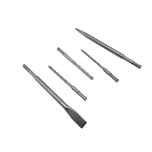 مته و قلم چهار شیار کد 1245 مجموعه 5 عددی