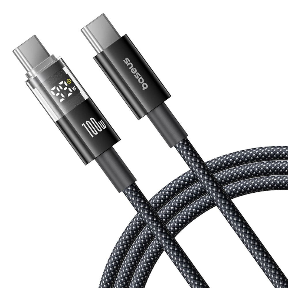 کابل تبدیل USB-C بیسوس مدل Display 2 Fast Charging طول 2 متر