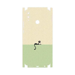 MAHOOT Minimal Internet Cat Icon-FullSkin Cover Sticker for Huawei Y9 2019