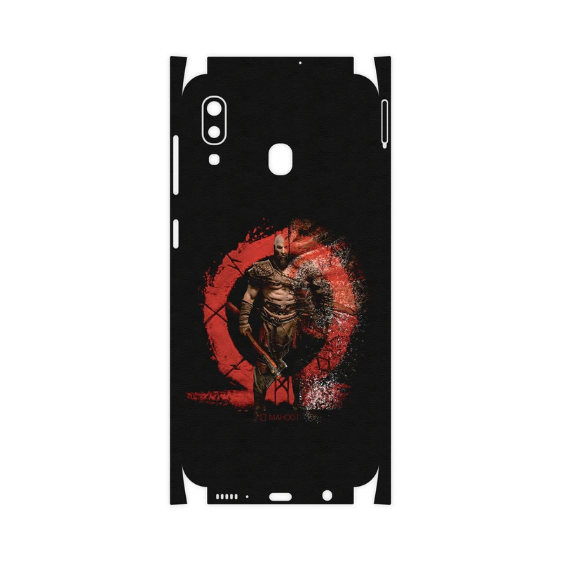برچسب پوششی ماهوت مدل Full skin-GOD-OF-WAR-Game مناسب برای گوشی موبایل سامسونگ Galaxy A30