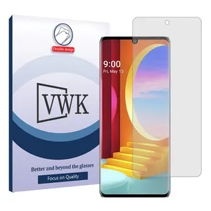 VWK Tough model transparent screen protector suitable for LG Velvet mobile phone