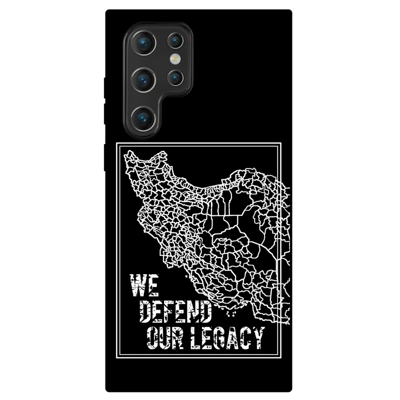 کاور مگافون طرح ایران مدل 1886 مناسب برای گوشی موبایل سامسونگ Galaxy S22 Ultra 5G
