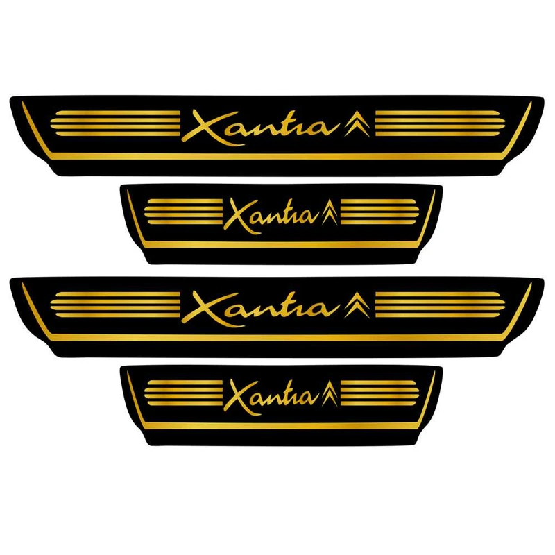  برچسب بدنه خودرو اسپرت غدیر مدل CH GO YA59 A111 مناسب برای زانتیا بسته 4 عددی