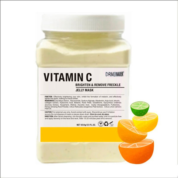 ماسک صورت هیدروژلی دکتر مینایر مدل Vitamin C وزن 650 گرم ماسک صورت هیدروژلی دکتر مینایر مدل Vitamin C وزن 650 گرم