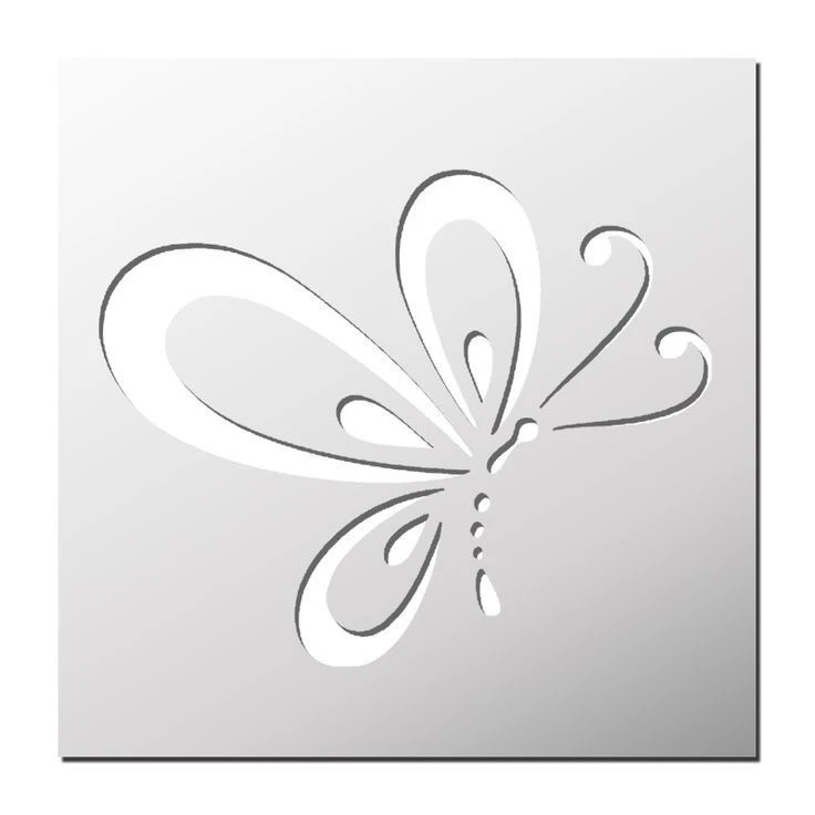  شابلون دکو رستا مدل پروانه کد S285