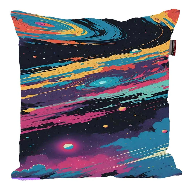 کوسن پاد آفرین مدل فانتزی رنگی مدرن کهکشانی کد 1278p