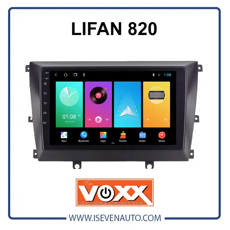 پخش کننده تصویری خودرو ووکس مدل C200PRO مناسب برای لیفان 820