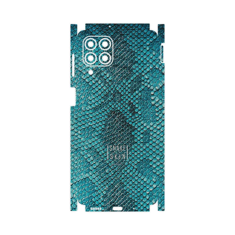 برچسب پوششی ماهوت مدل Blue Snake Skin-FullSkin مناسب برای گوشی موبایل سامسونگ M53