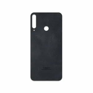 MAHOOT Graphite Buffalo Leather Cover Sticker for Huawei Y7p
