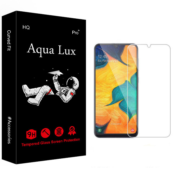 محافظ صفحه نمایش شیشه ای آکوا لاکس مدل +Pro مناسب برای گوشی موبایل سامسونگ Galaxy A10