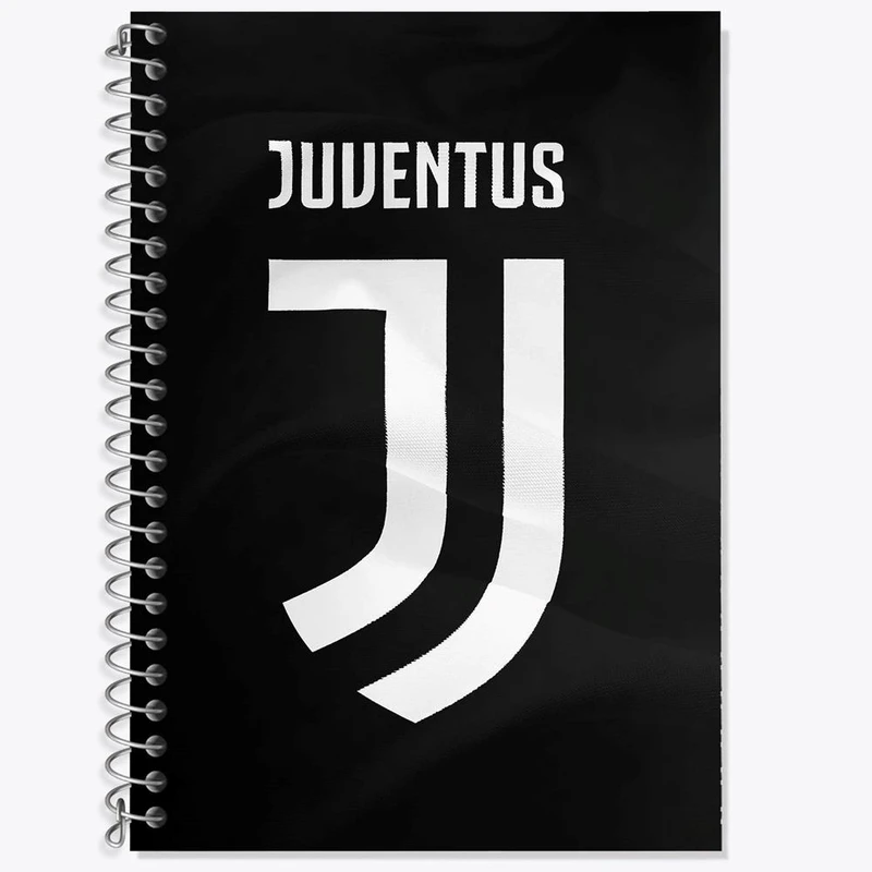 دفتر زبان 50 برگ خندالو مدل سه خط طرح باشگاه یوونتوس کد 26811