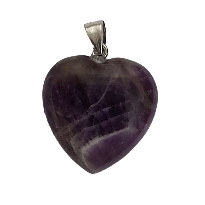 آویز گردنبند زنانه مدل قلب آمیتیست کد 1-95 آویز گردنبند زنانه مدل قلب آمیتیست کد 1-95