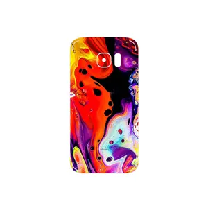 MAHOOT Abstract Oil Art Cover Sticker for Samsung Galaxy S7