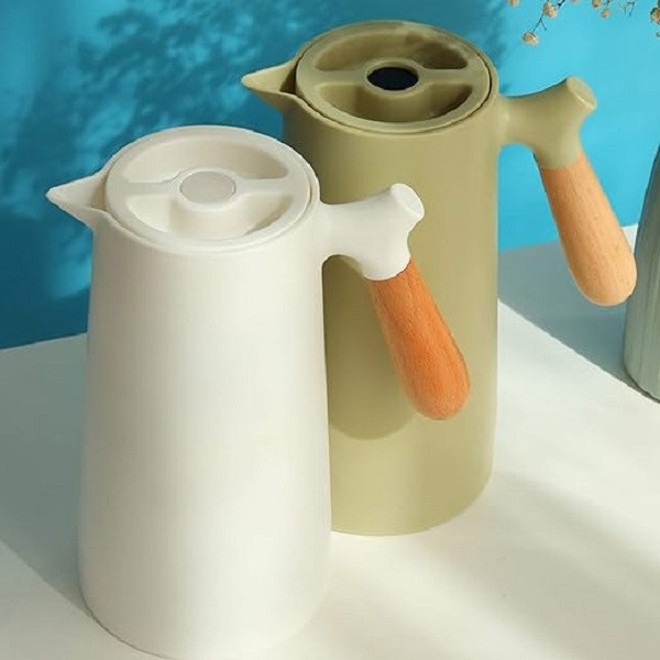 فلاسک مدل دسته بامبو کد 1369n 842 گنجایش 1 لیتر