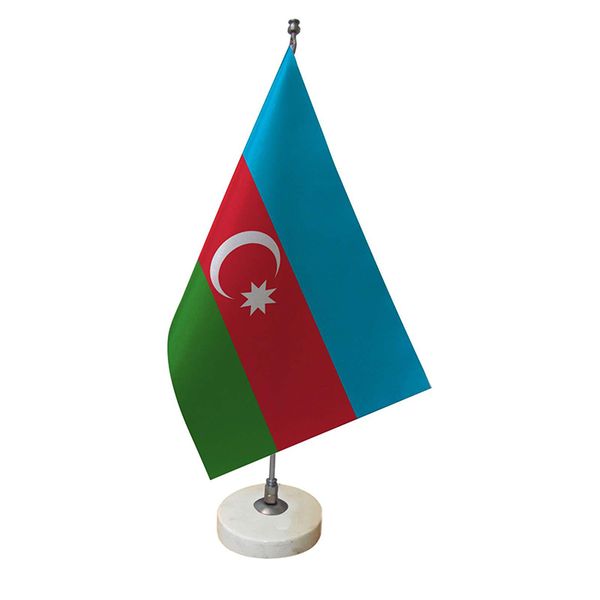 پرچم رومیزی طرح آذربایجان کد 1310